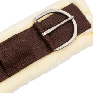 Popręg westernowy POOL'S z syntetycznym misiem