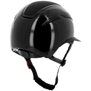 EQUITHEME Kask jeździecki "AGRIS" - szeroki daszek 