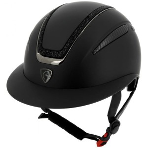 EQUITHEME Kask jeździecki "AGRIS" - szeroki daszek  