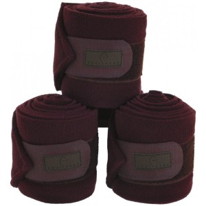Owijki polarowe EquiTheme 3m - bordowe