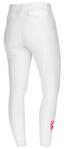 Bryczesy damskie pełny lej Janne x PinkRibbon Covalliero