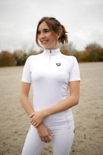 Koszulka jeździecka damska konkursowa ValentinaCovalliero