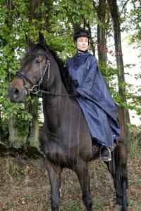 Ponczo jeździeckie przeciwdeszczowe Covalliero UNISEX