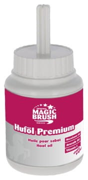 Olej do kopyt dla konia Premium, z pędzelkiem, 425 ml, MagicBrush