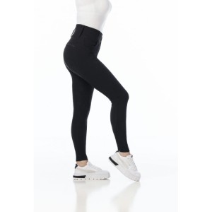 Bryczesy jeździeckie damskie Queen EQUITHÈME - czarne