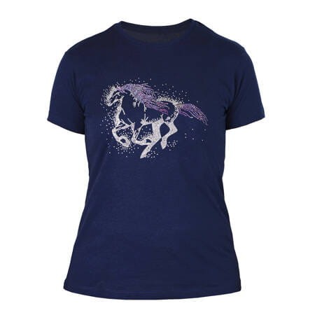 T-shirt York Shiny Horse - damska