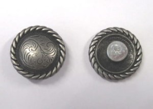 Concho ozdobne do ogłowia westernowego 