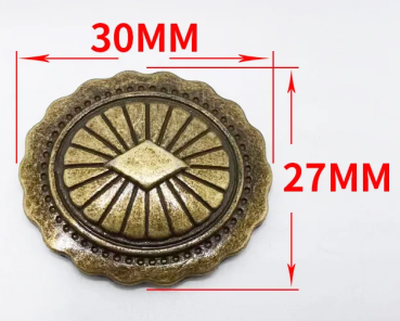 Concho ozdobne do ogłowia westernowego   