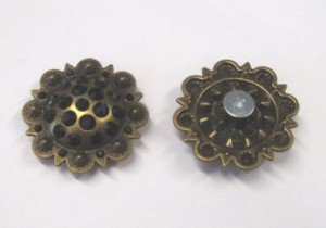 Concho ozdobne do ogłowia westernowego  