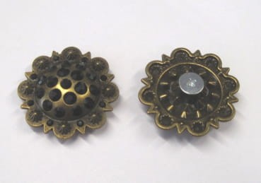 Concho ozdobne do ogłowia westernowego  