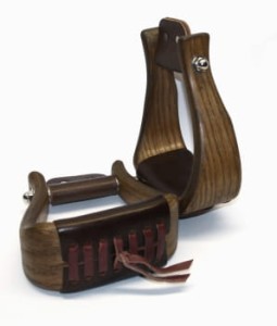 Drewniane strzemiona westernowe PREMIUM 