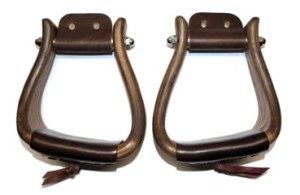 Drewniane strzemiona westernowe PREMIUM 