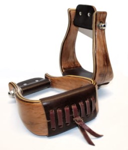 Drewniane strzemiona westernowe PREMIUM 