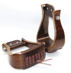 Drewniane strzemiona westernowe PREMIUM  