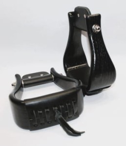 Drewniane strzemiona westernowe PREMIUM   