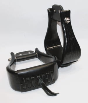 Drewniane strzemiona westernowe PREMIUM   