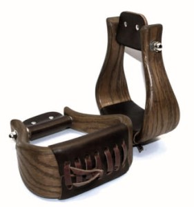 Drewniane strzemiona westernowe PREMIUM  