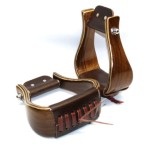 Drewniane strzemiona westernowe PREMIUM   