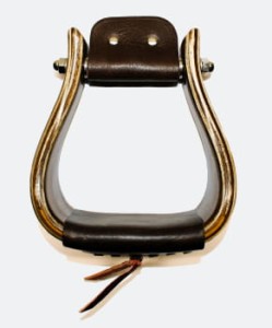 Drewniane strzemiona westernowe PREMIUM   