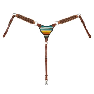 Napierśnik skórzany zdobiony  Pool's  