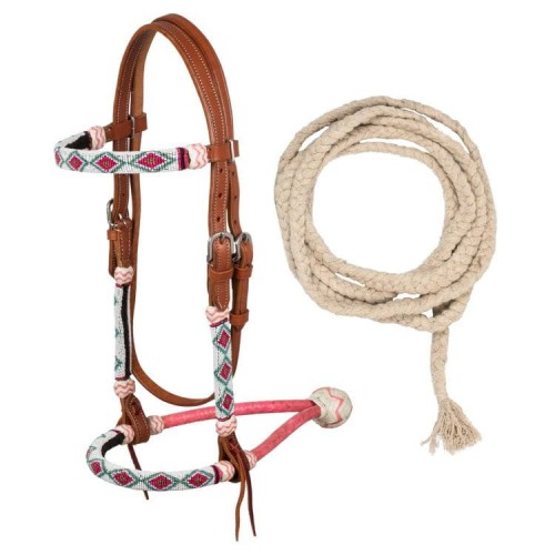 Bosal z wodzami mecate Pool's 