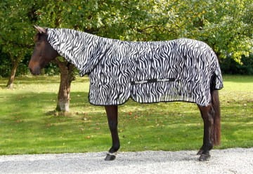 Derka przeciwowadowa dla konia RugBe Zebra, Covalliero