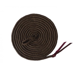 Lina do pracy z koniem 7m - brązowa