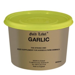 GOLD LABEL Garlic Supplement 500g czosnek dla koni