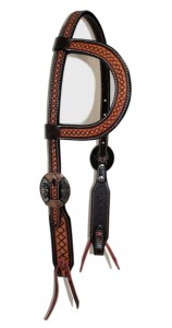 Ogłowie westernowe na jedno ucho