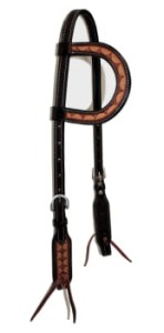 Ogłowie westernowe na jedno ucho