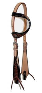 Ogłowie westernowe na jedno ucho