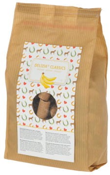 Smakołyki dla konia Delizia Classic banan 1kg