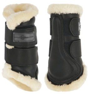 Ochraniacze dla konia Pelisa ze sztucznym futrem Covalliero