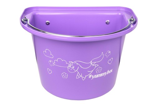 Wiadro z zawiesiem na paszę dla konia 12l Yummy Kerbl