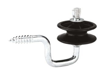 Izolator ogrodzeniowy, narożny do plecionek i linek, Kerbl