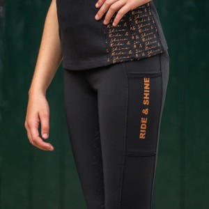 Legginsy dziecięce jeździeckie  TIP TOP  HORKA 