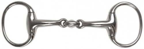 Wędzidło York anatomiczne oliwkowe podwójnie łamane pełne 16 mm - rozm. 14,5 - WYSYŁKA 48H