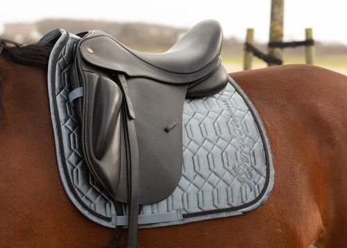 Czaprak wszechstronny HARRY'S HORSE Velvet Denici Cavalli Indigo - WYSYŁKA 48H