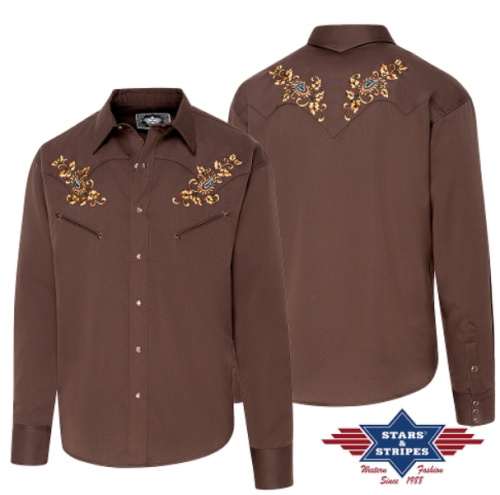 Koszula męska westernowa HOGAN BROWN