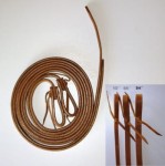 Wodze westernowe skórzane 3/4" 