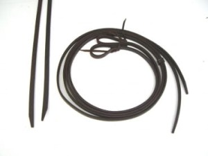 Wodze westernowe skórzane 1/2" - latigo 