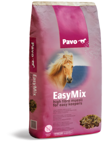 PAVO EasyMix 15kg bezzbożowe musli dla koni z wysoką zawartością włókna