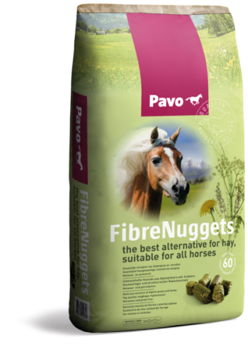 PAVO Fibre Nuggets 20kg trawokulki dla koni