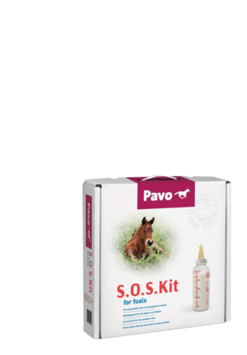 PAVO SOS Kit Zestaw SOS pierwsza pomoc dla źrebiąt