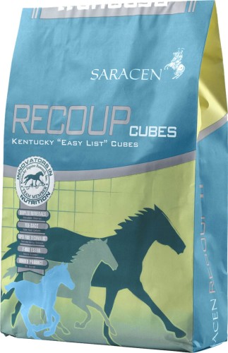 SARACEN Recoup Cubes 20kg niskoenergetyczna pasza dla koni wyścigowych