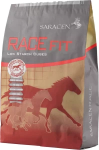 SARACEN RaceFit Cubes 20kg pasza dla koni wyścigowych o niskiej zawartości skrobi