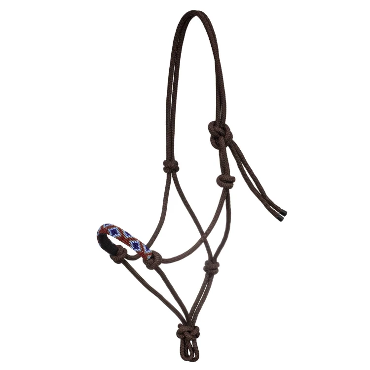 halter brązowy ozdobny western.jpg