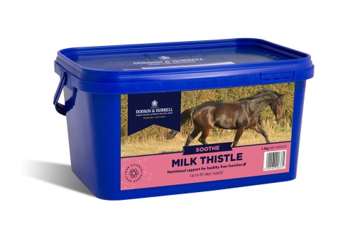 DODSON & HORRELL Milk Thistle 500g suplement dla koni wspierający pracę wątroby