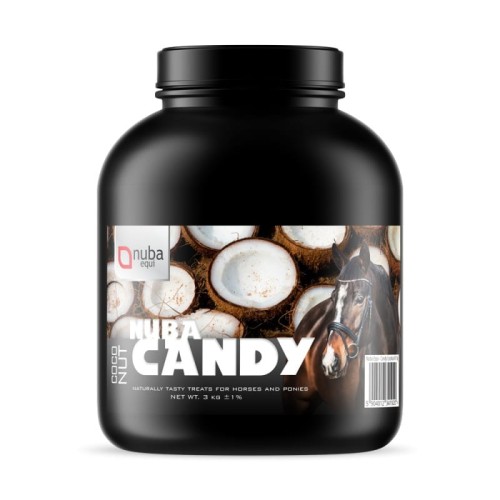 NUBA EQUI Candy Coconut 3kg smakołyki dla koni o smaku kokosowym