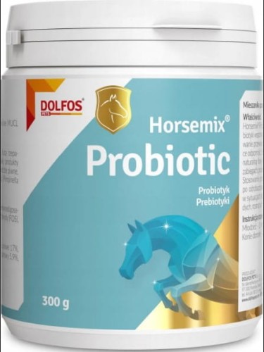 DOLFOS Horsemix Probiotic 300 g - probiotyk dla koni 